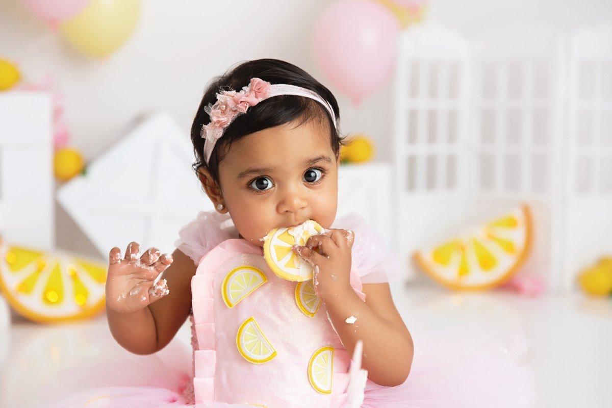 Cake Smash | Modern Newborn Photography